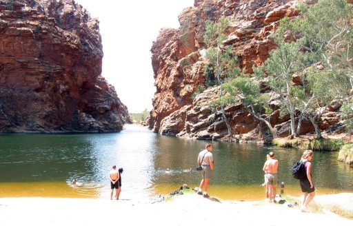 Ellery creek waterhole