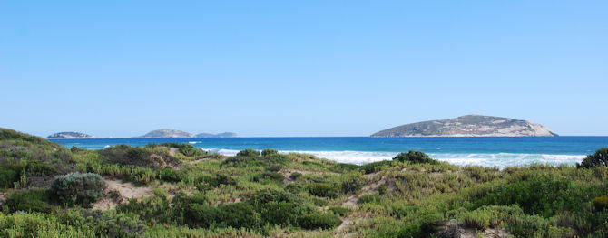 approaching the coastline