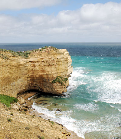 cliff near the apostles