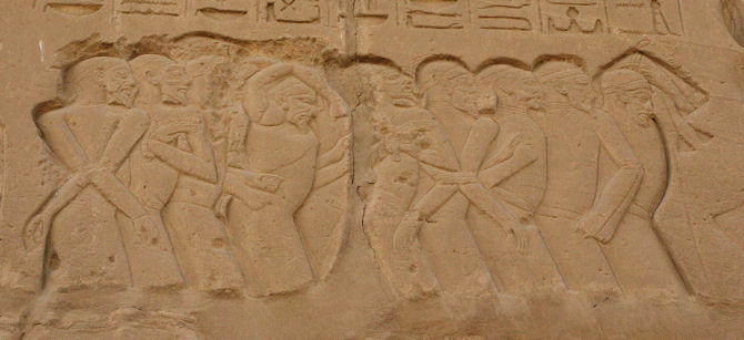 gefesselte Gefangene