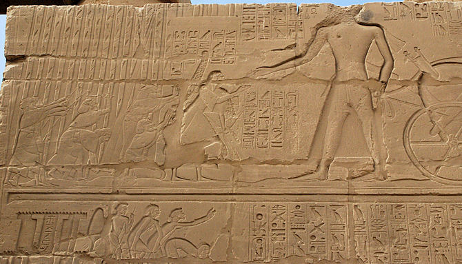 Sethos I. erobert Canaan