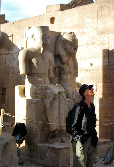 Amenophis III. und Königin Teje